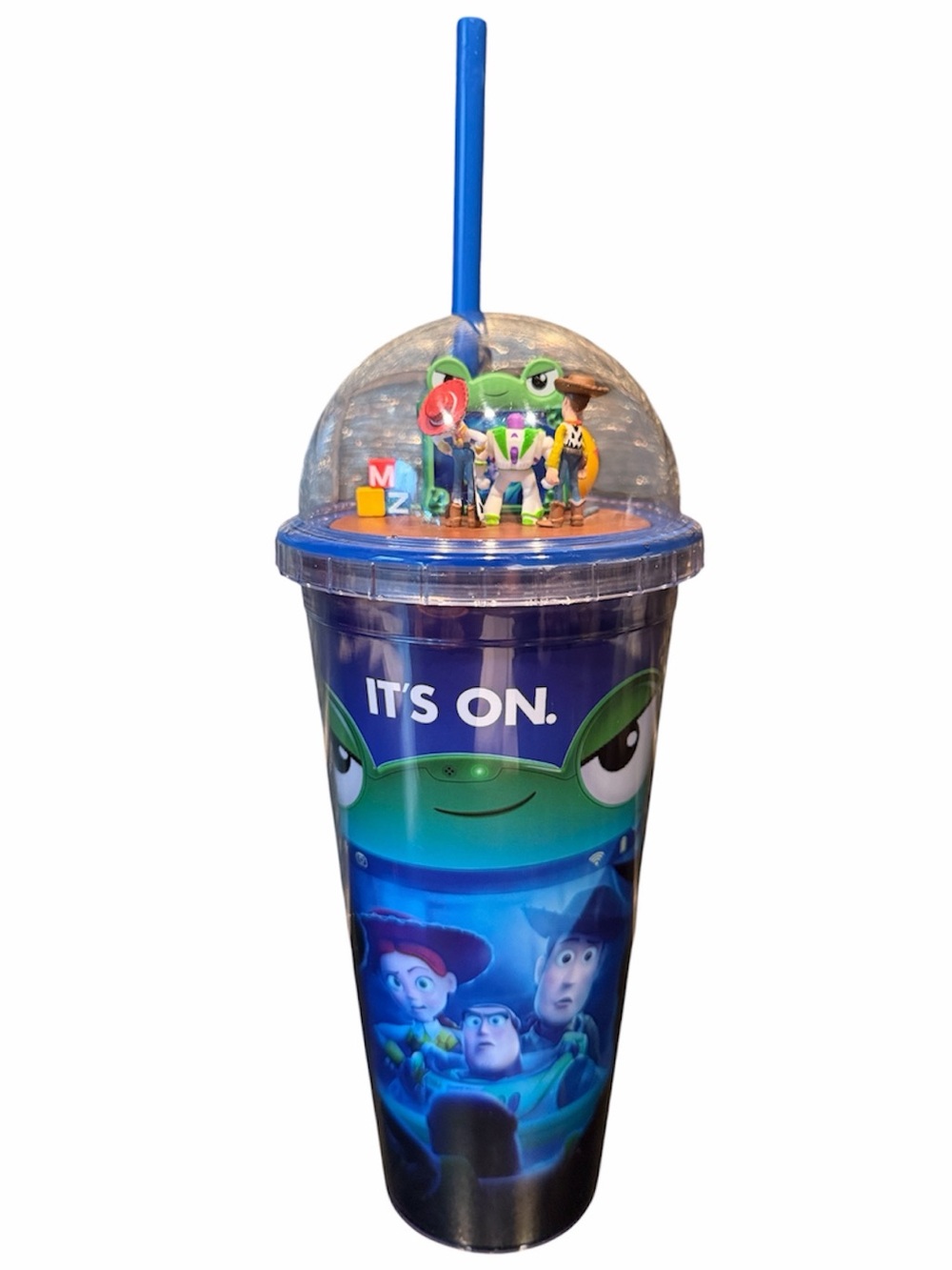 Toy Story 5 Character Dome Lid Cup 20oz Tumbler with Straw Woody Jessie Buzz